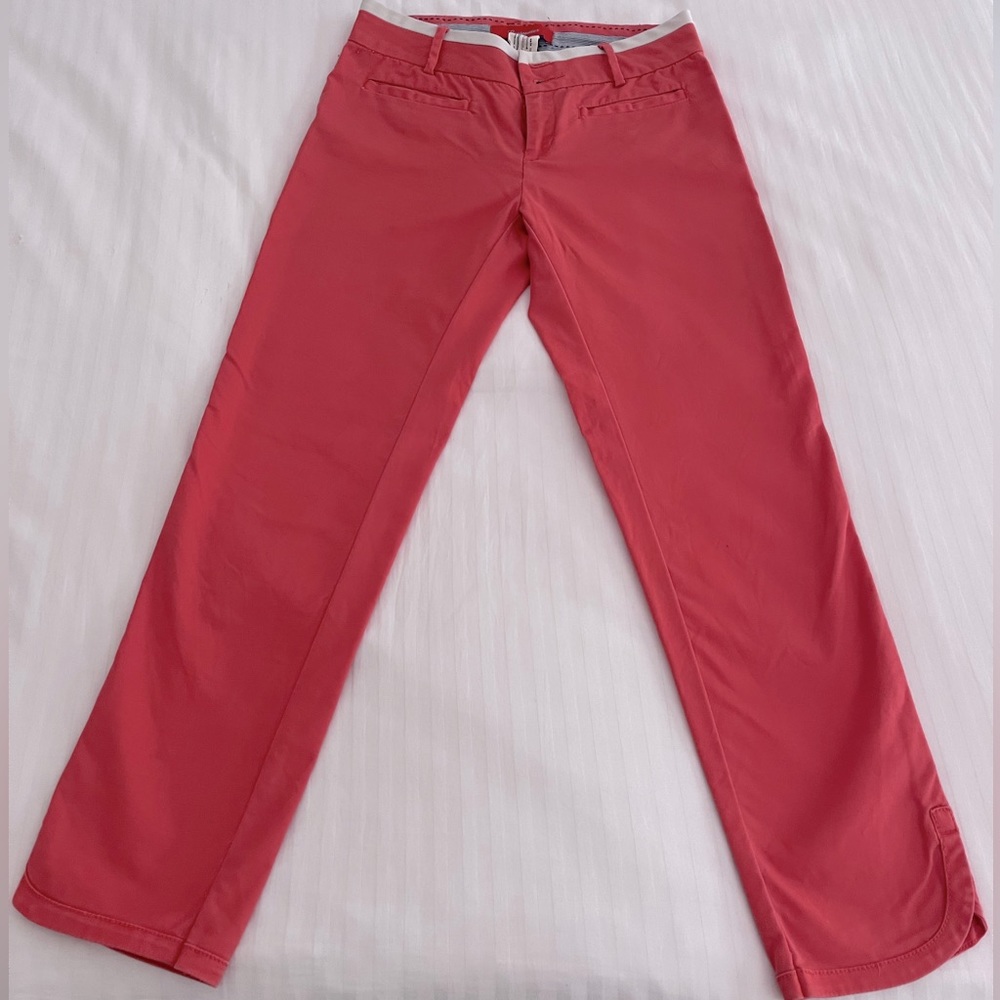Coral Cartonnier Cropped Pants in Size 0